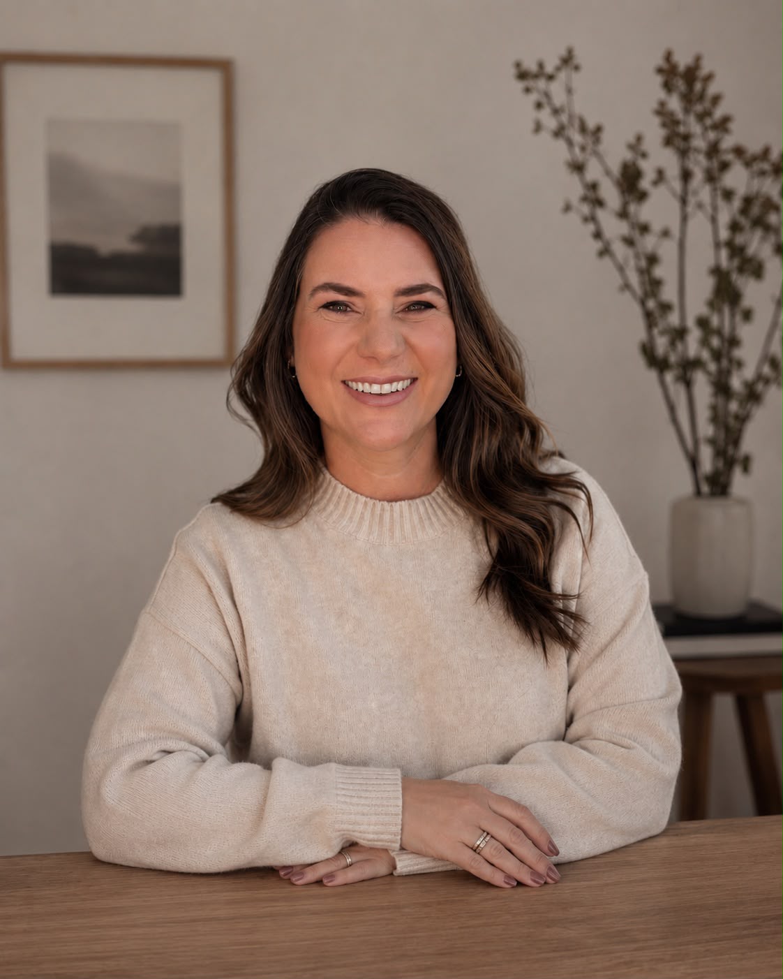 Ana Paula Petter, advogada de família e sucessões, em seu escritório